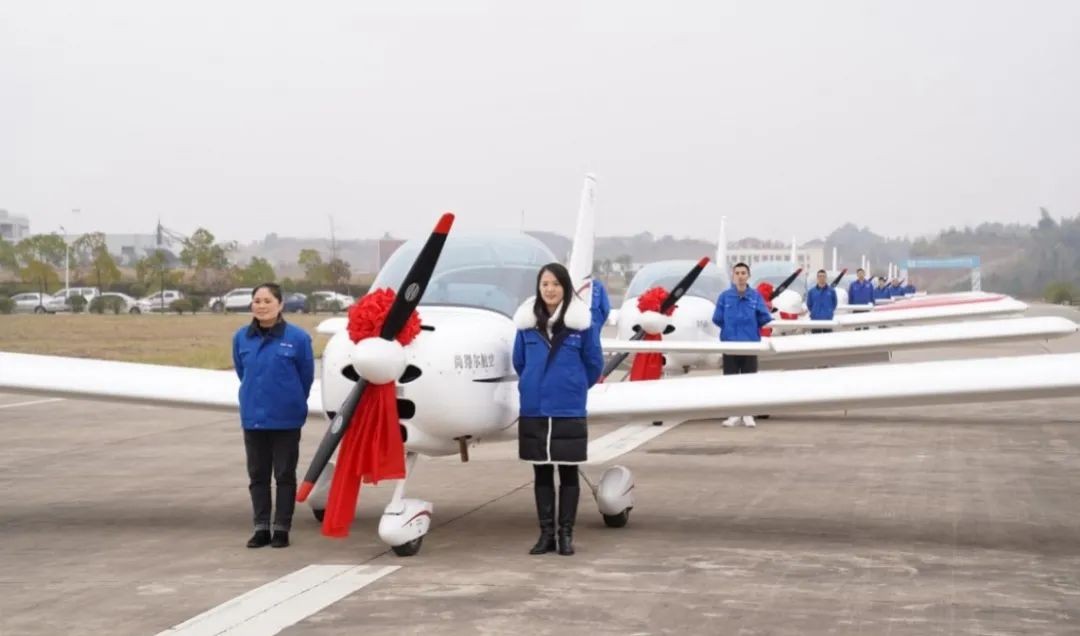 牛年開新局，山河航空8架SA60L飛機集中下線、交付